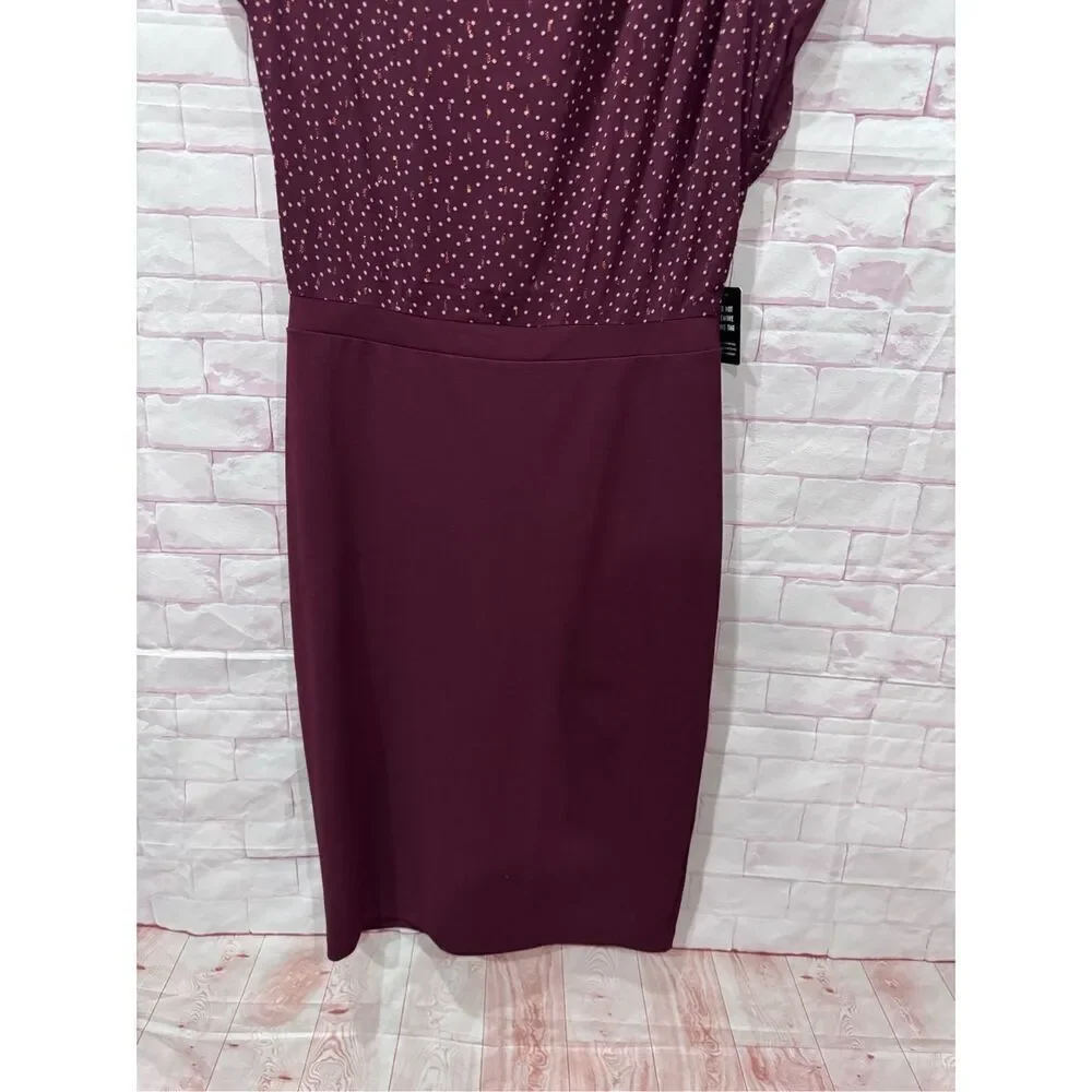 Express sheath dress size large office wear elegant - Picture 3 of 7
